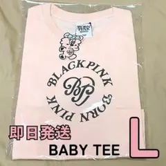 BLACKPINK VERDY HEART WMNS BABY Tシャツ 桃 L