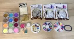 ネイルパーツ ラメ ホログラム ネイルアート レジン 工作 まとめ売り