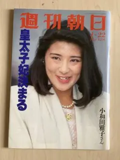 週刊朝日 1993年1月22日号