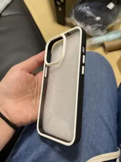 Rzuug For iphone13用キャンディーカラーフレーム耐衝撃性透明