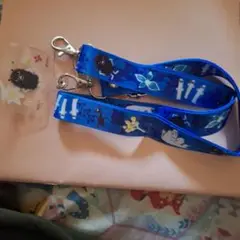 ムーミン ガチャ ストラップ 青