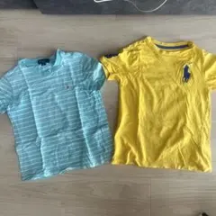 ラルフローレン　水色と黄色のTシャツセット