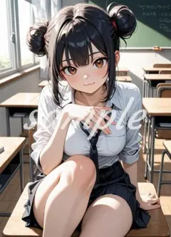 s-71[4K 高画質] かわいい イラスト アニメ A4ポスター コスプレ