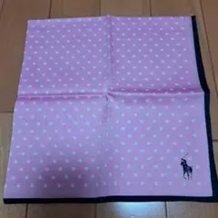 POLO RALPH LAUREN ハンカチ ピンク ドット柄のサムネイル