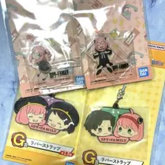 SPY×FAMILY　一番くじ　アクリルスタンド　ラバーストラップ　アーニャ