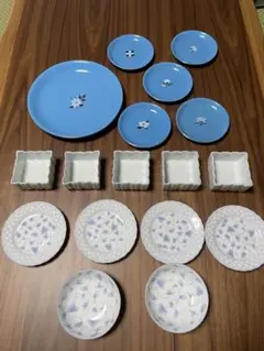 たち吉 和食器おまとめ売り　大皿 小鉢 小皿　全17点セット　有田焼　伊万里焼のサムネイル