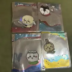 ちいかわ 人魚のひみつ ノベルティ 4種セット