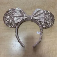 ディズニー ミニーちゃん スパンコール カチューシャ