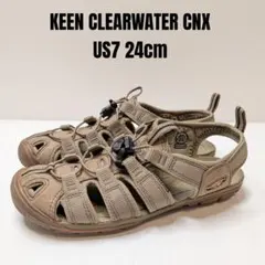 KEEN キーン クリアウォーター CNX 24 ベージュ系 スポーツサンダルのサムネイル