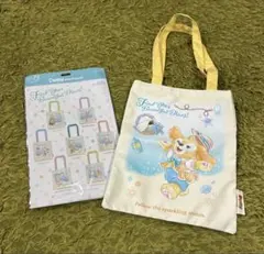 ディズニーシー　25周年 ダッフィーアンドフレンズ トートバッグ クッキーアン