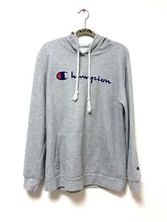 Champion グレー パーカー フード付きのサムネイル