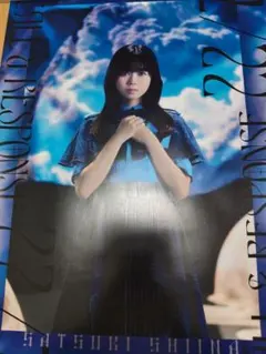 22/7 나나분노니쥬니 나나니지 포스터 시이나 사쿠라즈키