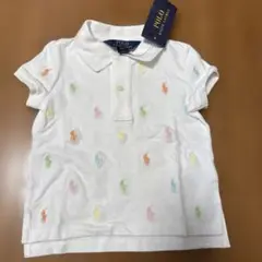 Polo Ralph Lauren カラフル刺繍ポロシャツ 110
