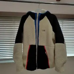 フリースジャケット フード付き