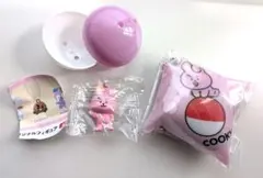 くら寿司　BT21　オリジナルクッションチャーム＆フィギュア　COOKY