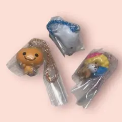 サンエックスユニバース　チャームつきグミ　まめゴマ　アフロ犬　みかんぼうや