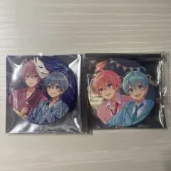 【さところ】すとぷり さとみ ころん ペア缶バッジ 等身