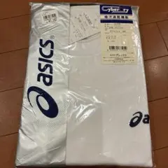 アシックス 白 Tシャツ Lサイズ 吸汗速乾機能