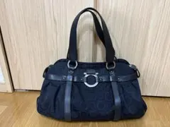 GUCCI グッチ GG ネオプレン トートバッグ A4可 チャーム 黒 - メルカリ