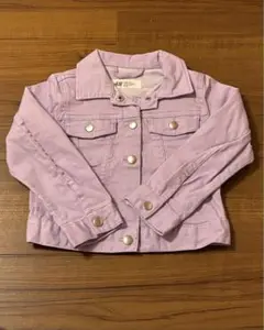 H&M 薄紫 Gジャン 98