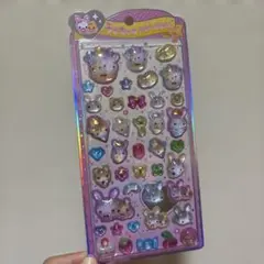 うるちゅるポップシール　フワフワらびちゃん