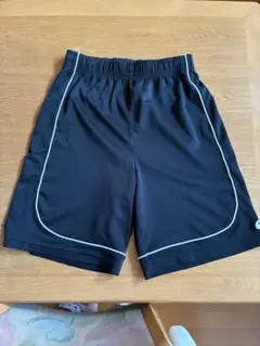 [美品]ASICS アシックス/ユニセックス/ ハーフパンツ/ブラック/スポーツのサムネイル