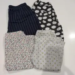 ガールズスパッツキュロット4点セット 120