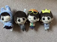 梅原裕一郎 ひょろっと男子 ぬいぐるみ 4点