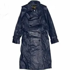 BURBERRY バーバリー　ラムレザートレンチコート　ロングコート