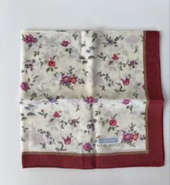 WEDGWOOD 花柄シルクスカーフのサムネイル