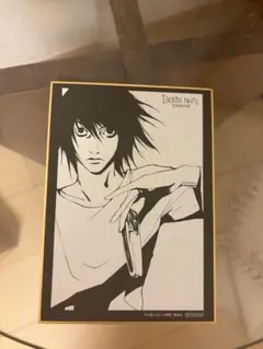 DEATH NOTE EXHIBITION 入場者特典 色紙 L