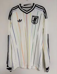 adidas サッカー日本代表アウェイ 長袖 レプリカユニフォーム 5XL