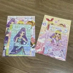 劇場版 アイカツ 一番くじ ポストカード ポチ袋