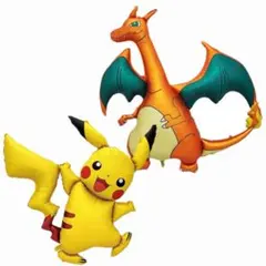 ポケモン　バルーン　風船　ピカチュウ　バースデー　誕生日　リザードン