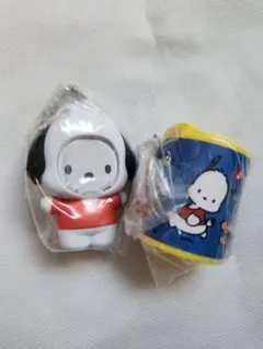 ポチャコ ガチャ2点セット フォトフレームマスコット コインケース 未使用