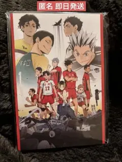 【新品未使用】ハイキュー!! ハッピーくじ G賞 ポストカードブック 音駒 梟谷