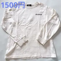 XLARGE エクストララージ 白Tシャツ ロンT 130cmのサムネイル