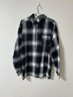 Caltop オンブレチェックシャツ　Mサイズ　美品