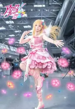 アイカツ 星宮いちご オーロラキスコーデ 三分妄想 コスプレ衣装 L