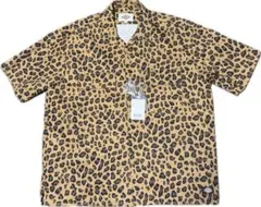 Dickies ワークシャツ 半袖シャツ 豹柄 M