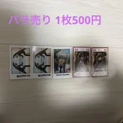 シクフォニ ランダムチェキ風カード 5枚セット