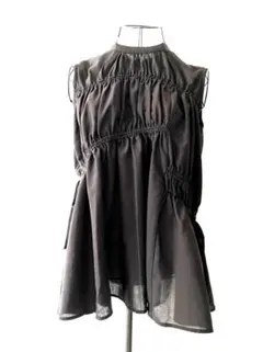 Ray BEAMS ビームス　トップス　カットソー　ブラウス　フリー　ブラックのサムネイル