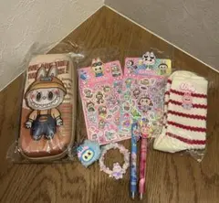 Labubuキャラクター文房具セット