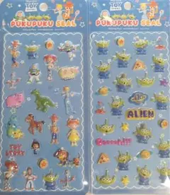 トイストーリー　ぷくぷく　シール