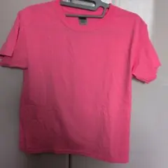 GILDAN 半袖 Tシャツ ピンク Sサイズ　蛍光ピンク ネオンカラー