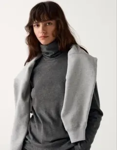 ヒートテックフリースタートルネックT