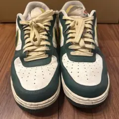 Nike Air Force 1 ホワイト/グリーン