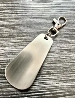 新品 靴ベラ ステンレス製携帯キーホルダー シューホーン lahahのサムネイル