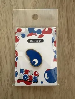 万博 ミャクミャク コミャク ピンバッジ ブルー ID 下 - メルカリ