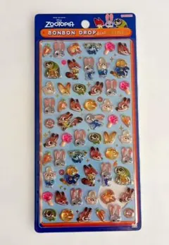 正規品　ボンボンドロップシール　ミニ　ズートピア